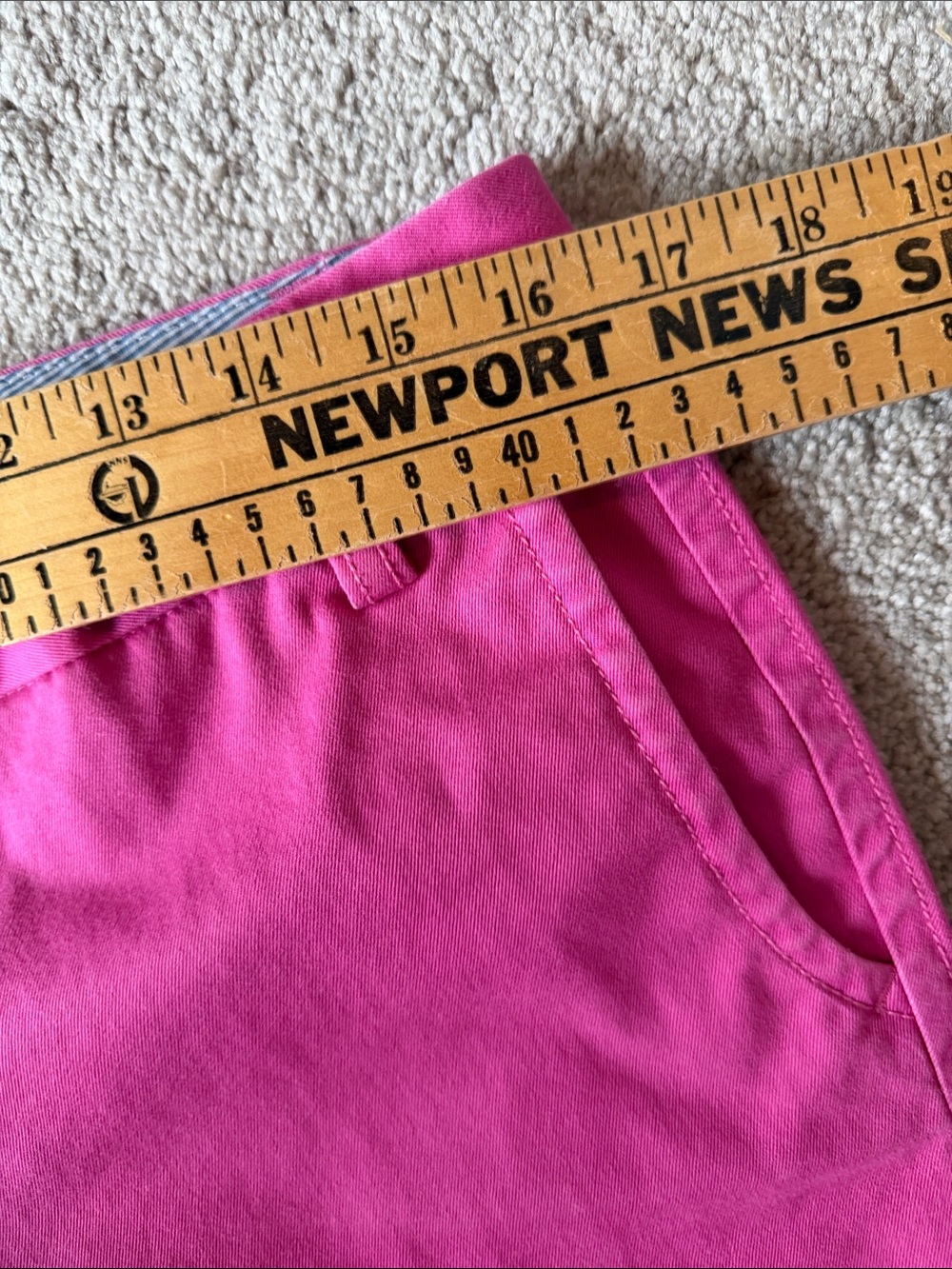 J. Crew Pink City Fit Chino Bermuda Shorts size 8 - Picture 6 of 8